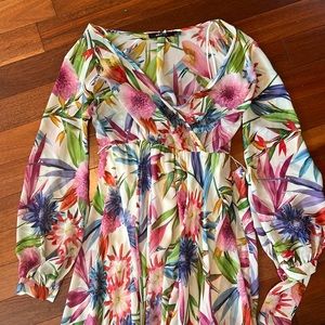 Beautiful floral maxi dress